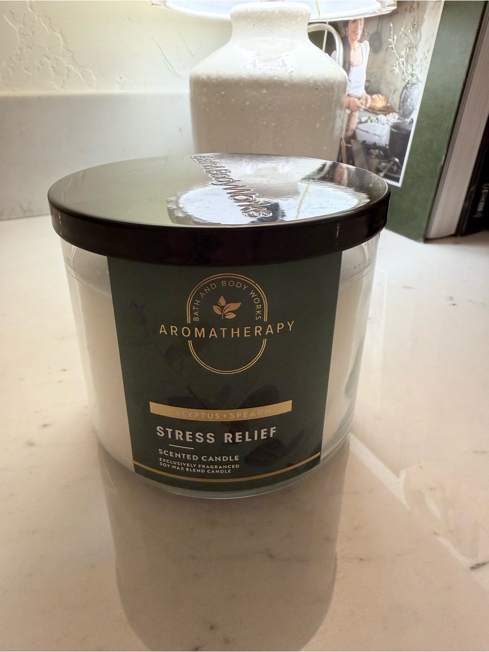 Bath & Body Works Stress Relief Candle